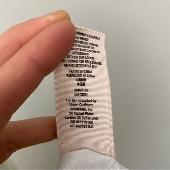 NWT Free People Wish Upon a Star Mini Dress in Ice Combo - Picture 9 of 9